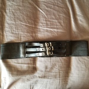 Faux Leather Belt